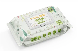 Oem Nonwoven Npuag ntub dej Biodegradable Baby Wipes Flushable